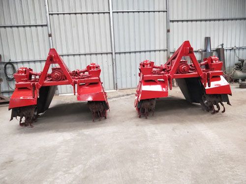 拖拉機帶起壟機